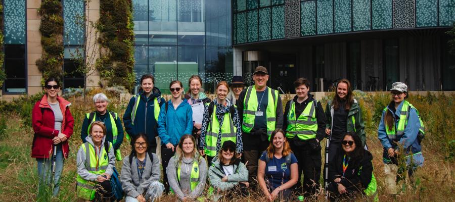 Citizen science project on Easter Bush campus