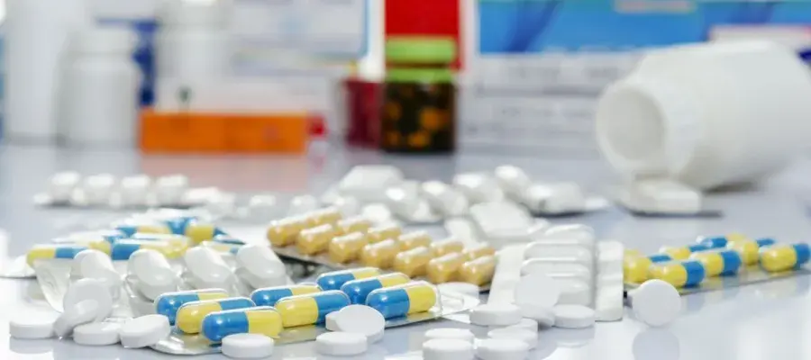 Picture of medical tablets