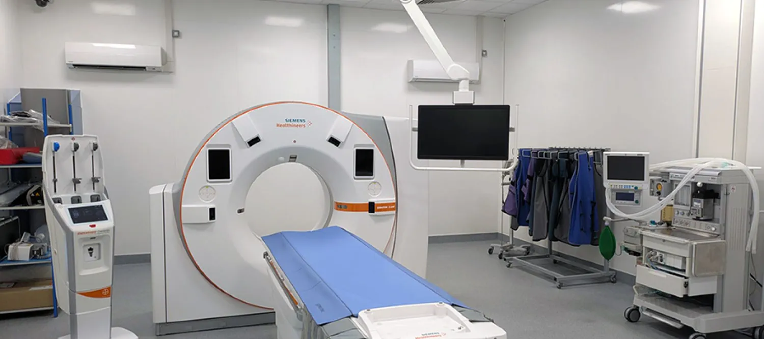 CT scanner at LARIF
