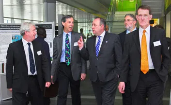 First Minister of Scotland at the new Roslin Institute Building