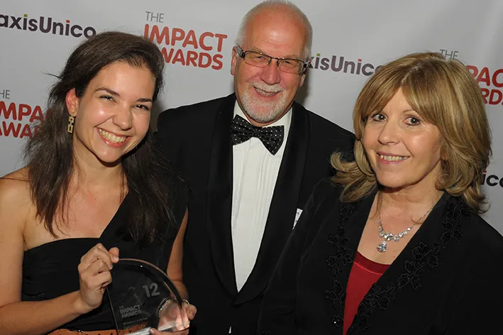 Sonja with her KT achiever of the year award