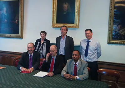 Group photo of research team