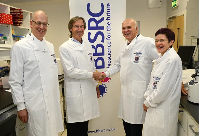 Group photo with Vince Cable