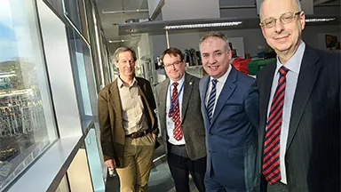 Richard Lochhead with Jonathan Seckl, David Argyle and David Hume