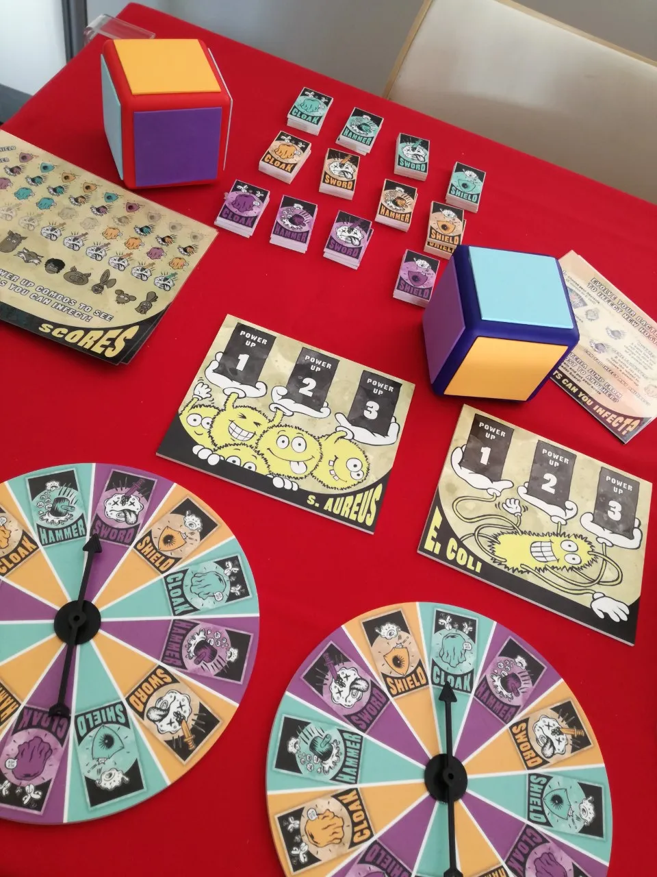 hostbusters public engagement game in use