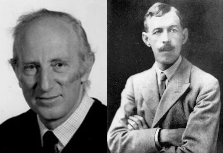 Dr Gordon Lawson and Sir Stewart Stockman