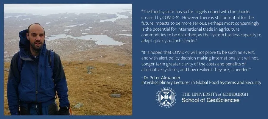 De-globalising in response to COVID-19 risks increasing vulnerabilities of the food system to future shocks