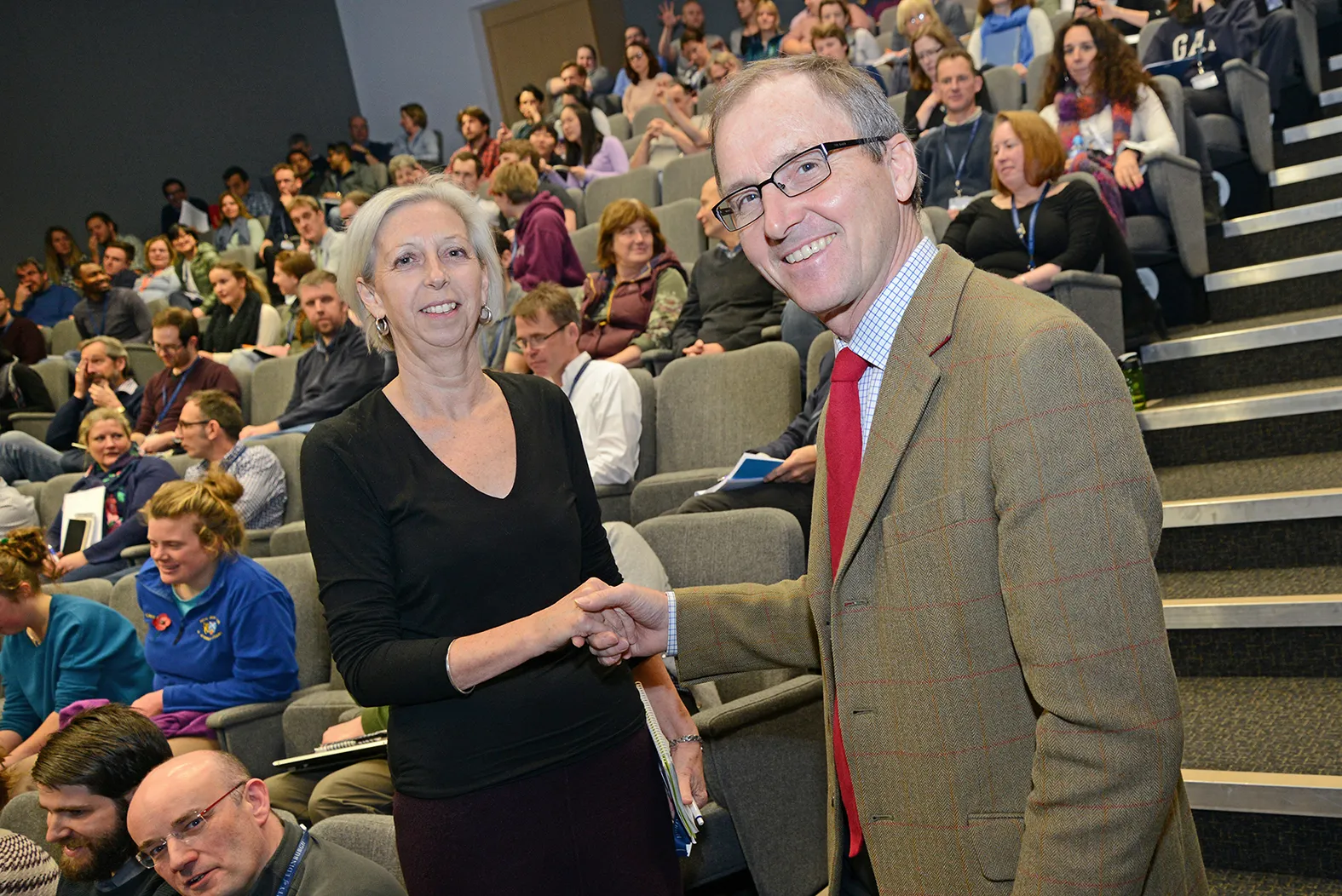 Ian Boyd and Eleanor Riley