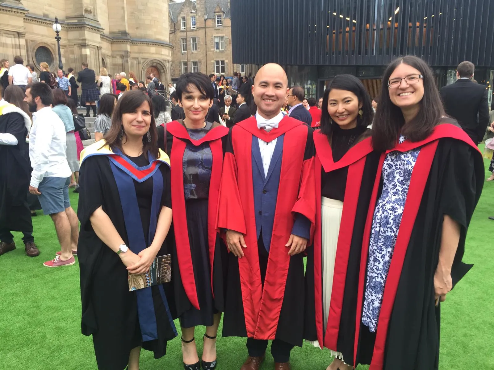 Rebecca after her graduation