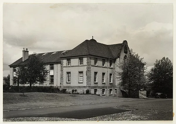 Photograph of the Animal Breeding Research Department.