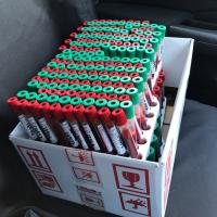 test tubes in a box