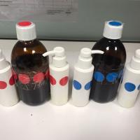 bottles of medicine