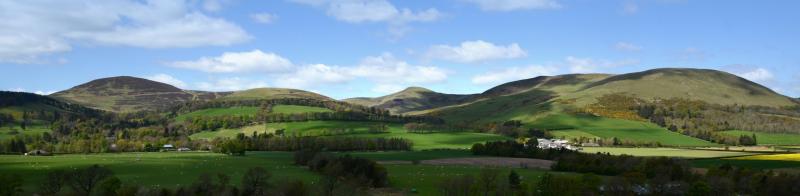 A view of the Pentland Hills