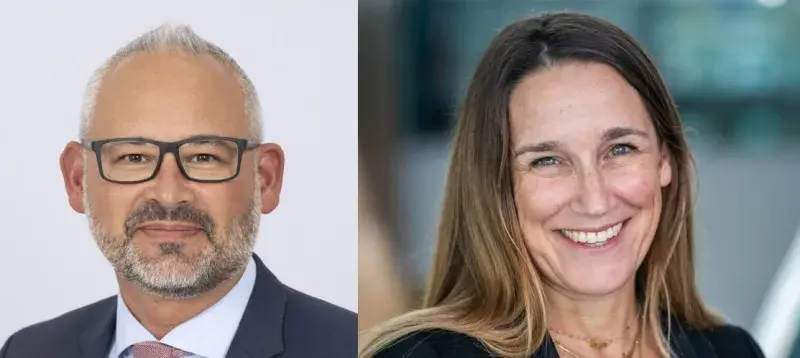 Professors Chris Loughrey and Lisa Boden