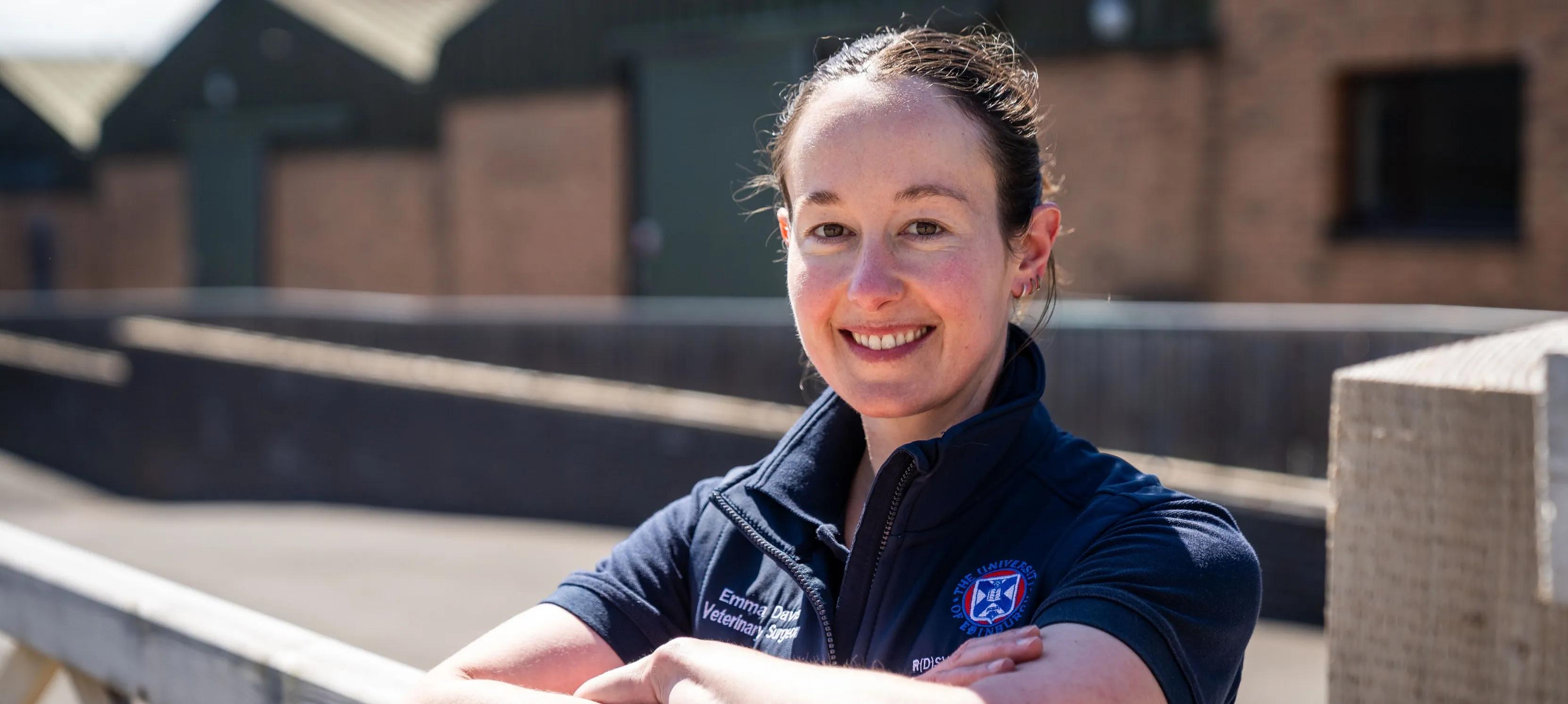 image of Emma Davies smiling and looking to camera