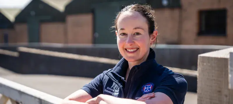 image of Emma Davies smiling and looking to camera
