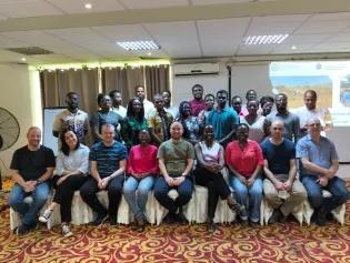 Capacity building workshop attendees in Accra, Ghana