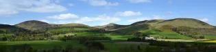 A view of the Pentland Hills