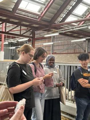 Science Insight students at LARIF