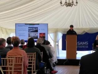 SAMS works with researchers and farmers to deliver the tools for efficient and sustainable aquaculture.