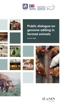 Public dialogue on genome editing and farmed animals