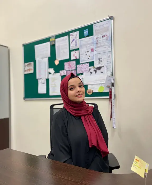 Dana Albatesh at work