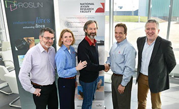 Group photo at The Roslin Institute