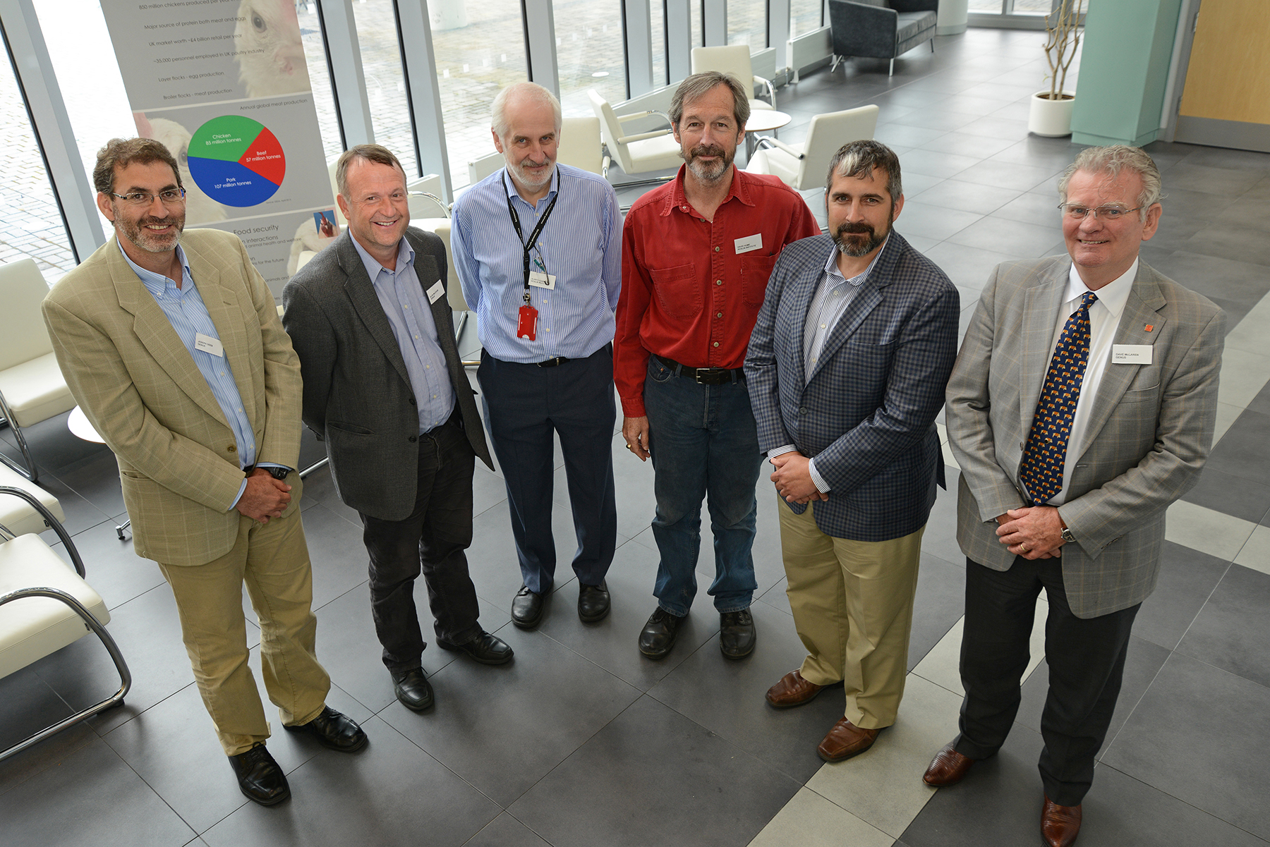 Group photo at The Roslin Institute