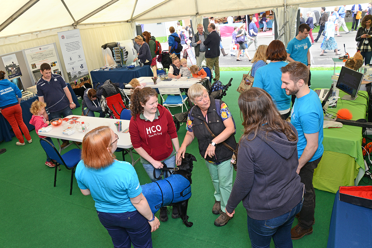 Our stand in action on the first morning of the Highland Show