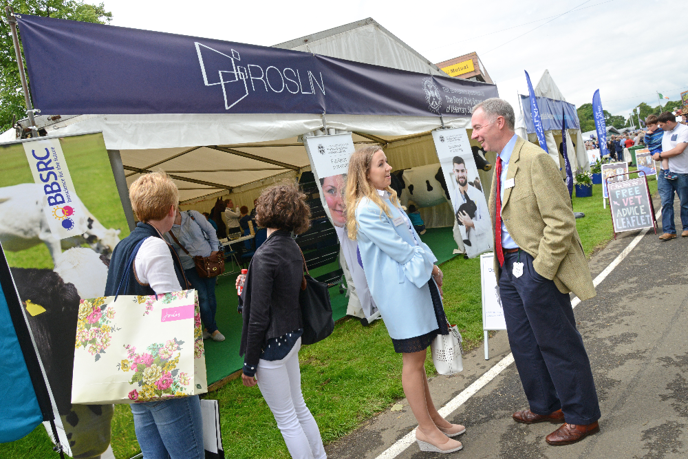 The Roslin Institute stand at the Royal Highland Show 2017