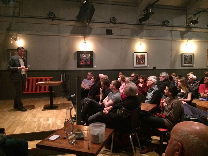 Doug Vernimmen at Cafe Scientifique