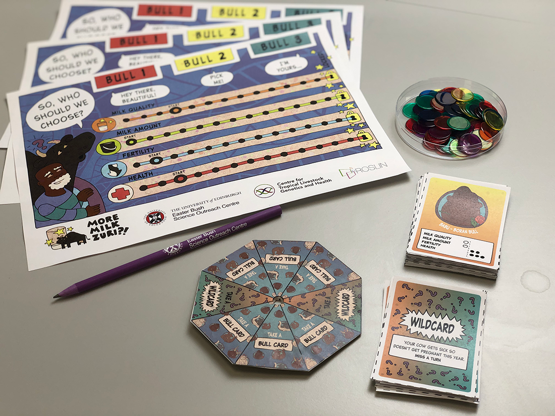 ‘More Milk Zuri’ game materials