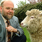 Dolly the sheep with Ian Wilmut