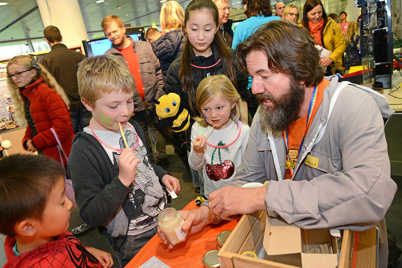 Sweet bee science with honey from the Easter Bush Campus Apiary.