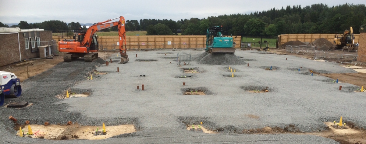 New Equine Hospital - Ground Works