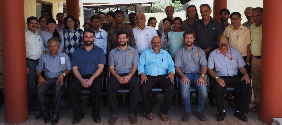 A group photograph from the conference