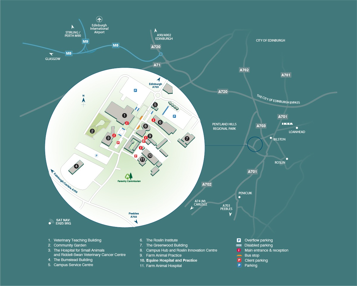 Map of campus