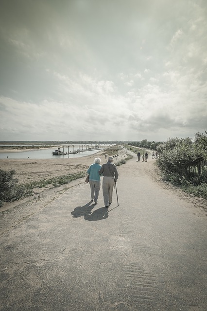 couple walking