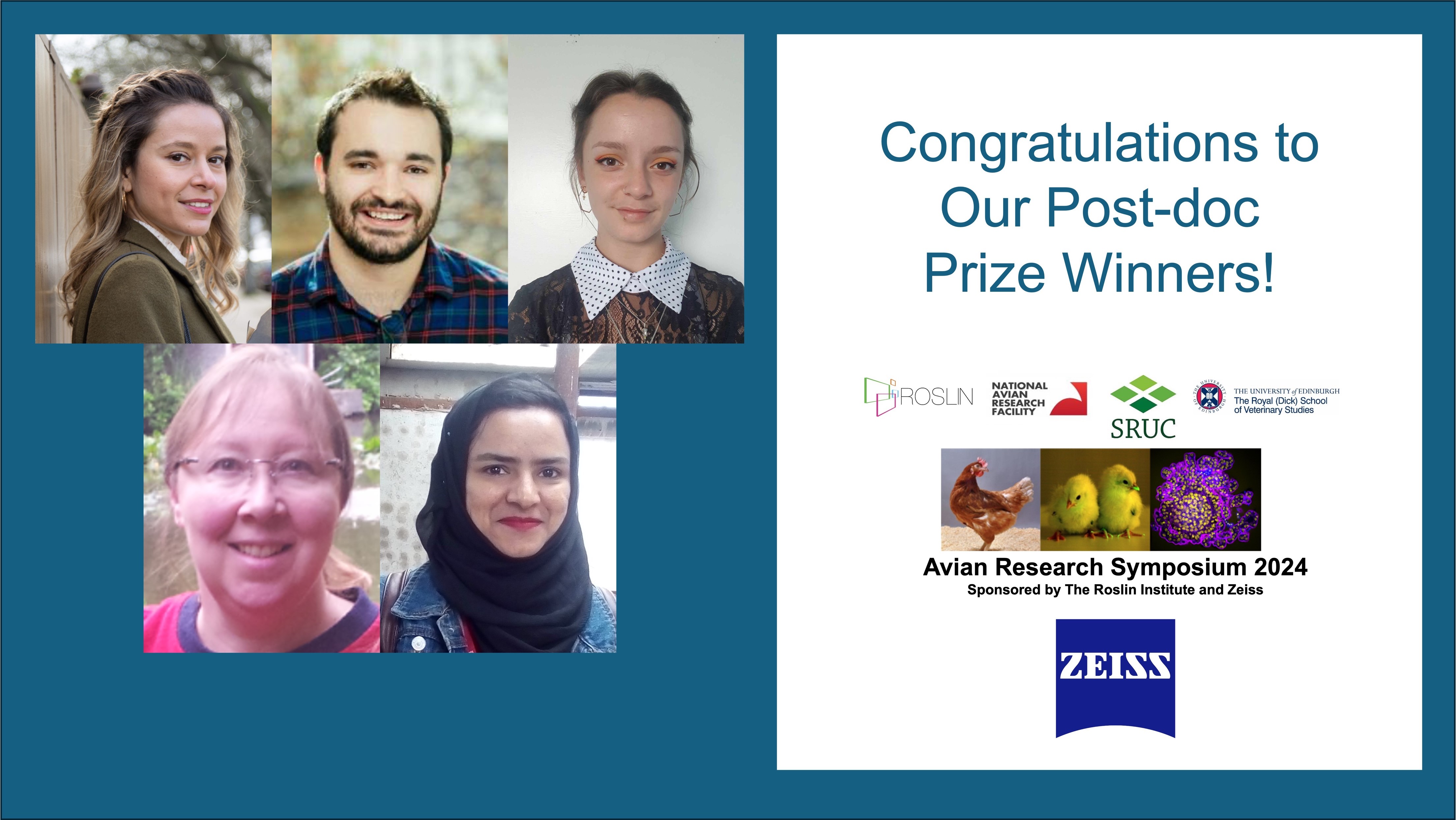 ARS 2024 PostDoc Prize Winners