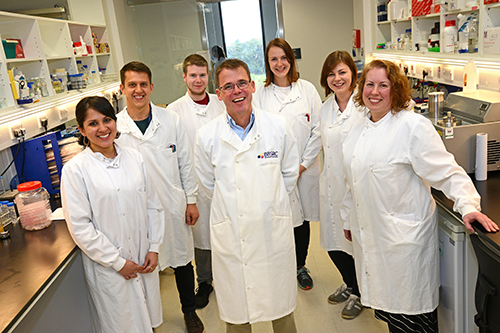 Mark Stevens’ research group at The Roslin Institute