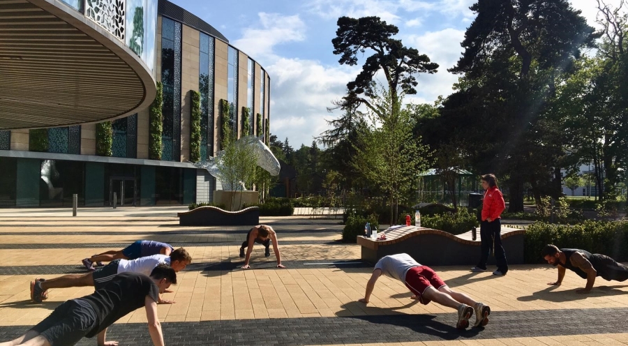 The Easter Bush Gym offers classes and training