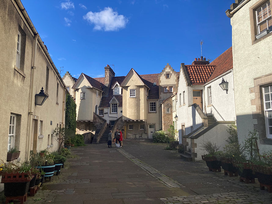 White Horse Close, where William Dick was born in 1793.