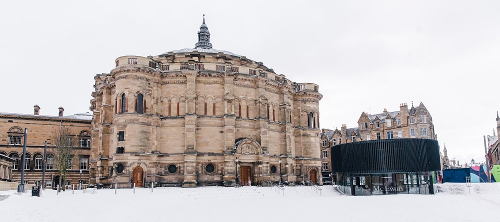 McEwan Hall in the snow